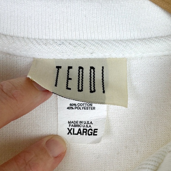 Teddi Vintage 90's Floral Polo Top - Picture 5 of 8